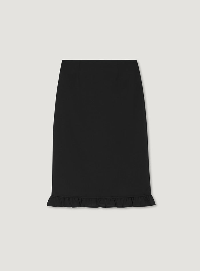 Mango Maniplease Peony Satin Skirt