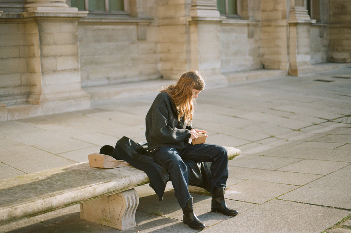 Nothing Written Riding mid-ankle boots (Black)