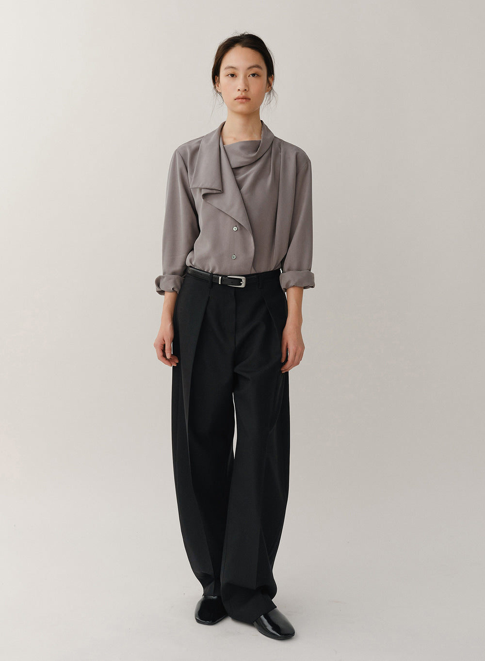 Kindersalmon Draped Casa Top Slate
