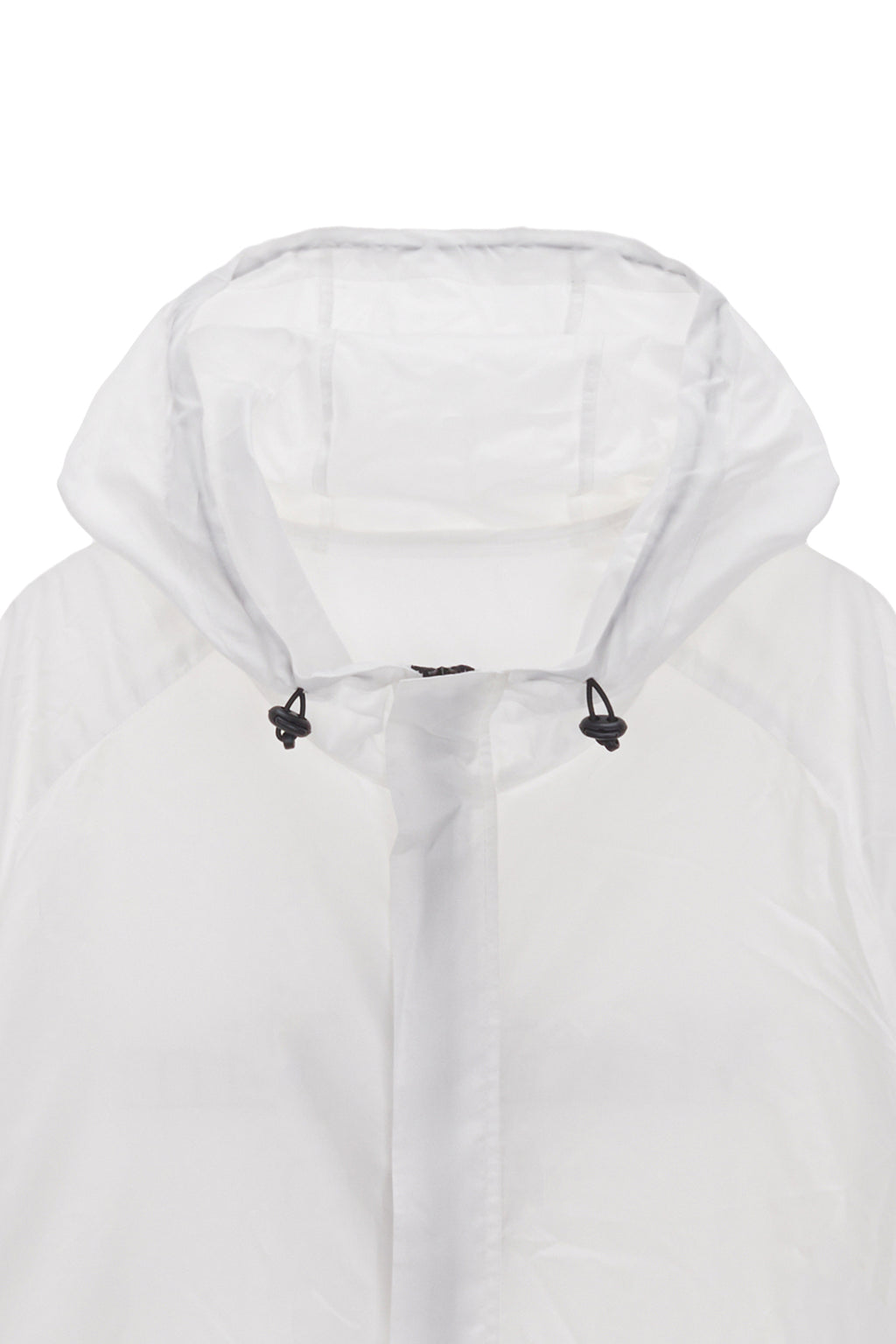 [matinkim] LIGHT HOODY WINDBREAKER FOR MEN IN WHITE