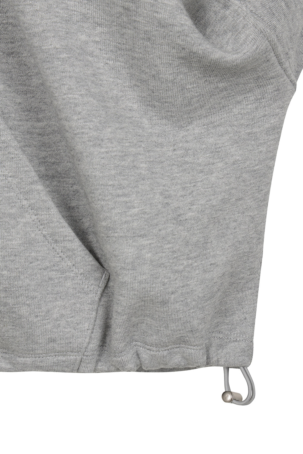 [matinkim] GRAFFITI ARTWORK CROP HOODY ZIP UP IN GREY