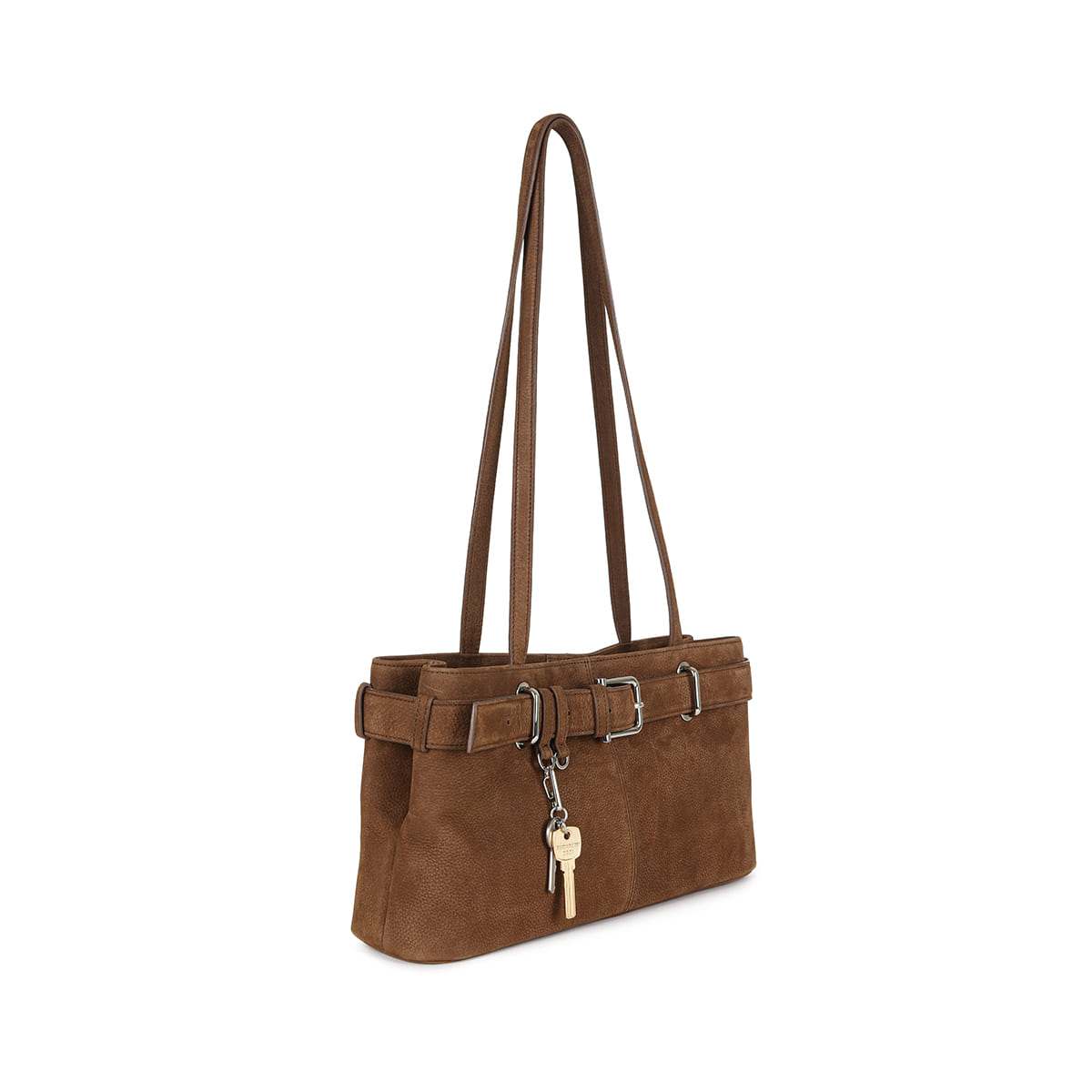 Osoi Shoulder Brocle Nubuck Brown