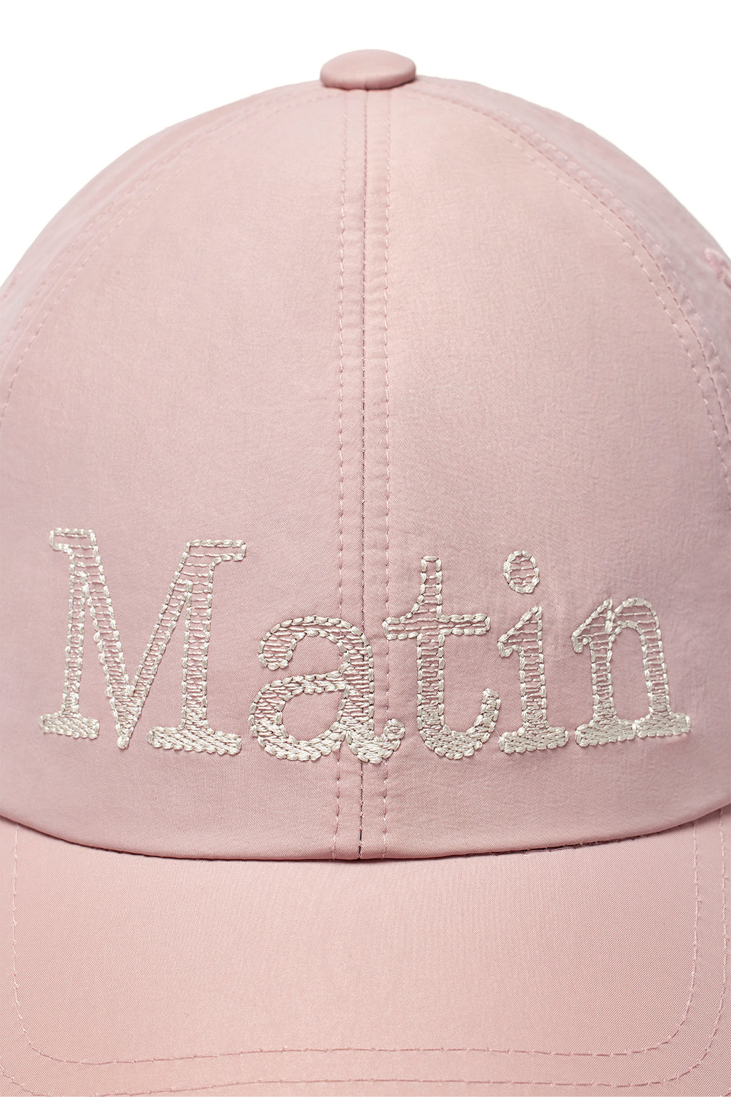 [matinkim] MATIN GLOSSY BALL CAP IN PINK