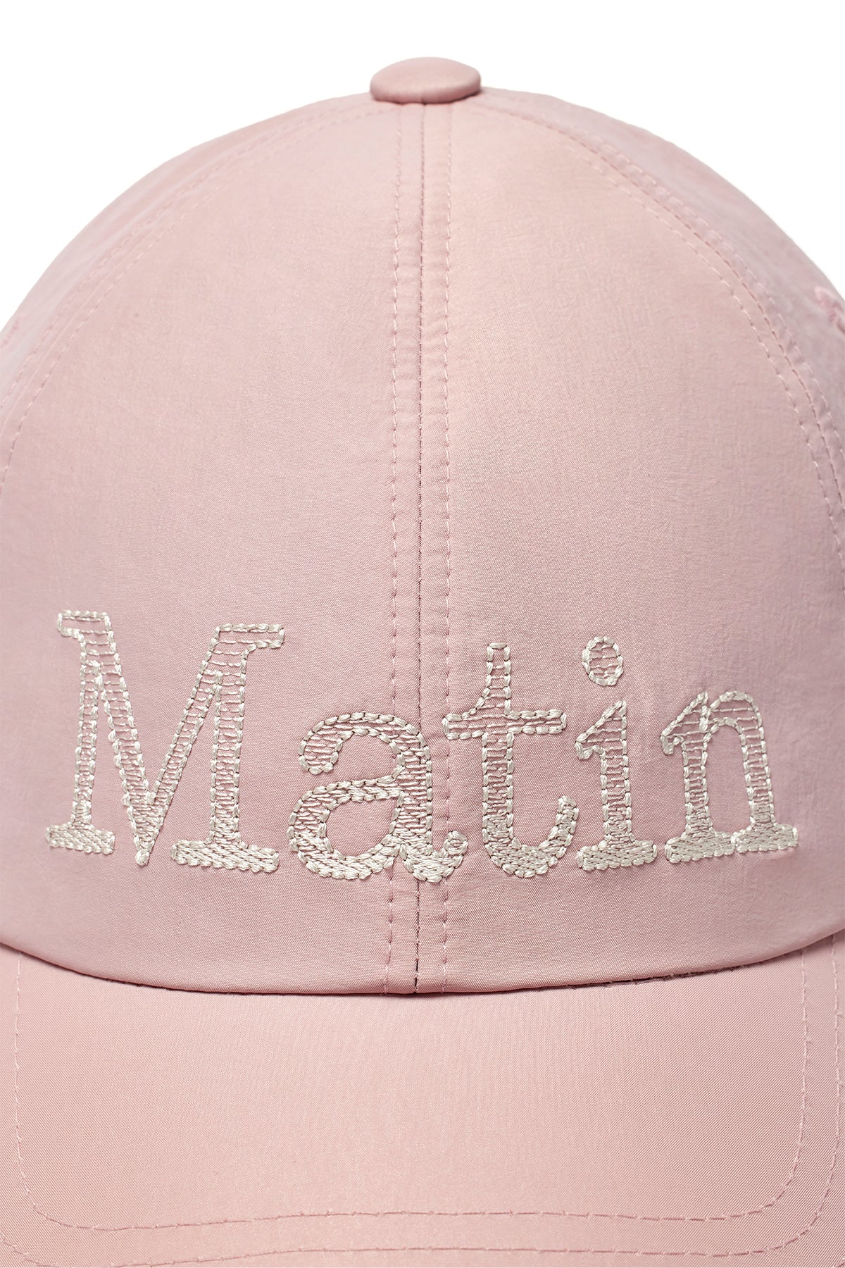 [matinkim] MATIN GLOSSY BALL CAP IN PINK