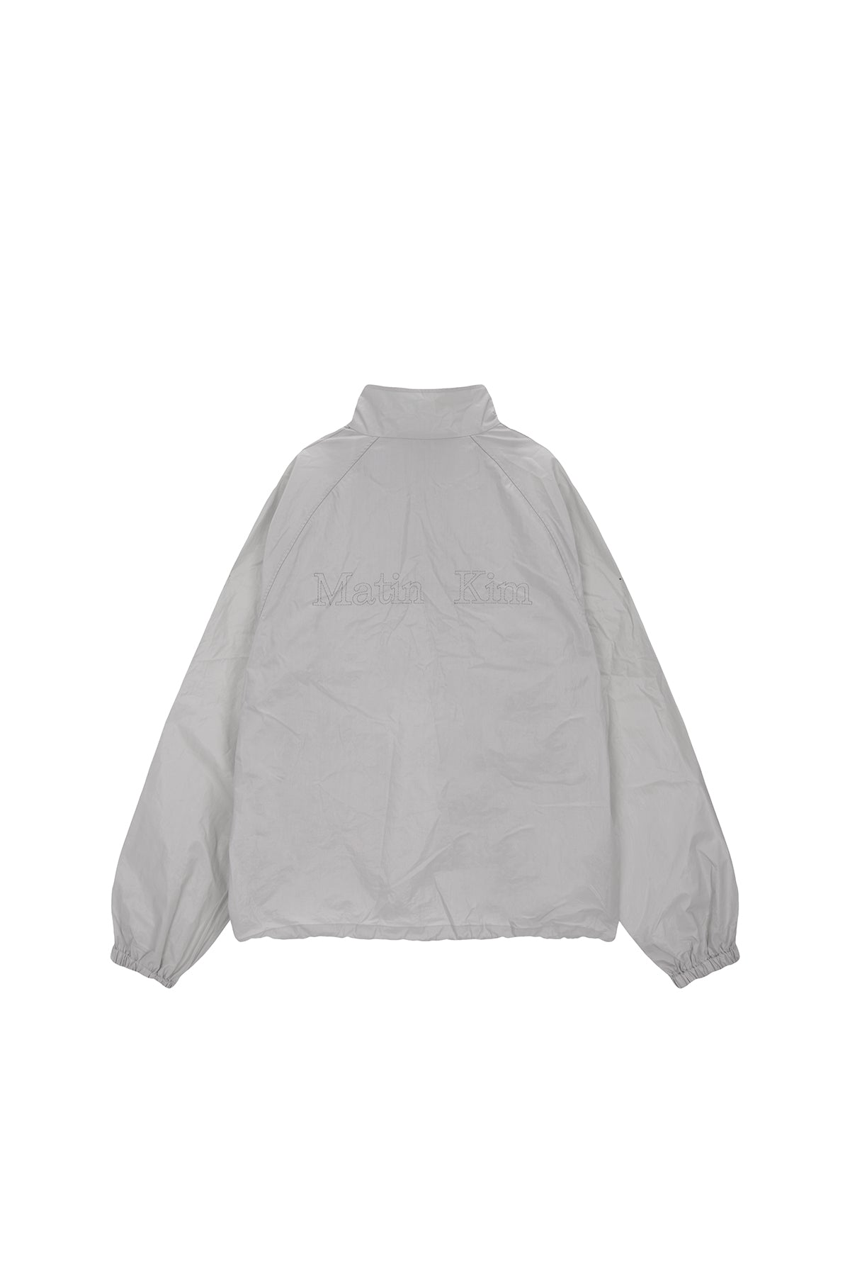 Matinkim Matin Coating Anorak Jumper IN Grey