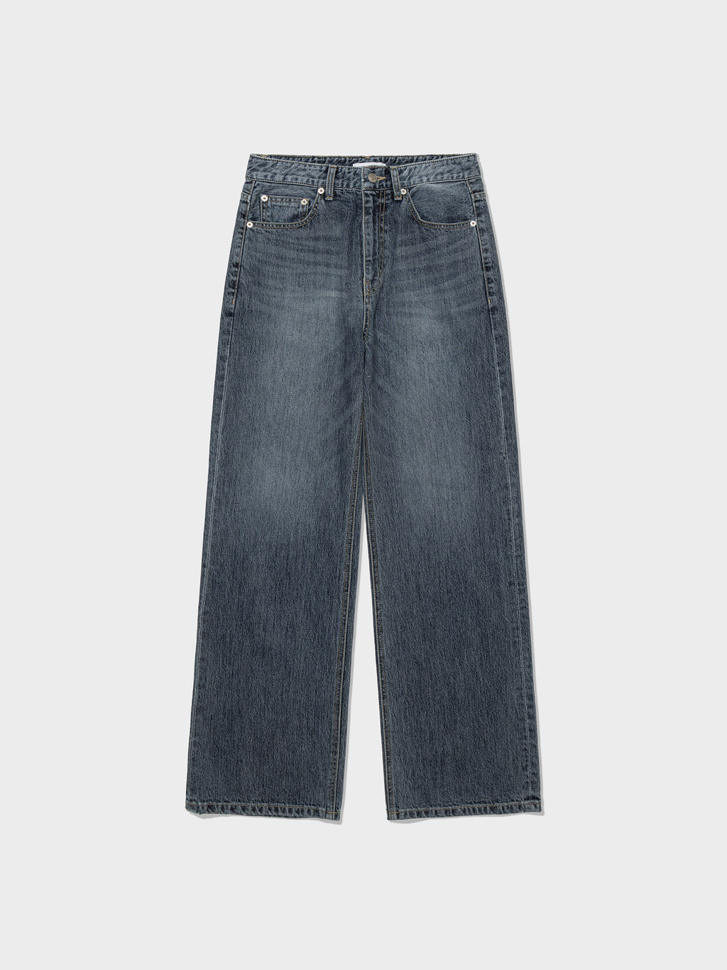 [Low Classic] Relaxed-Fit Jeans_Grey Blue