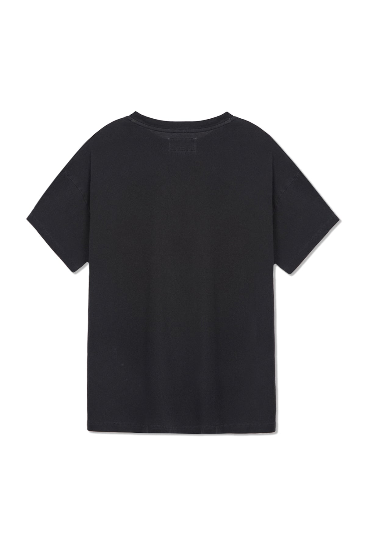 [matinkim] Matin Lny 26 Pigment Logo Top IN Charcoal