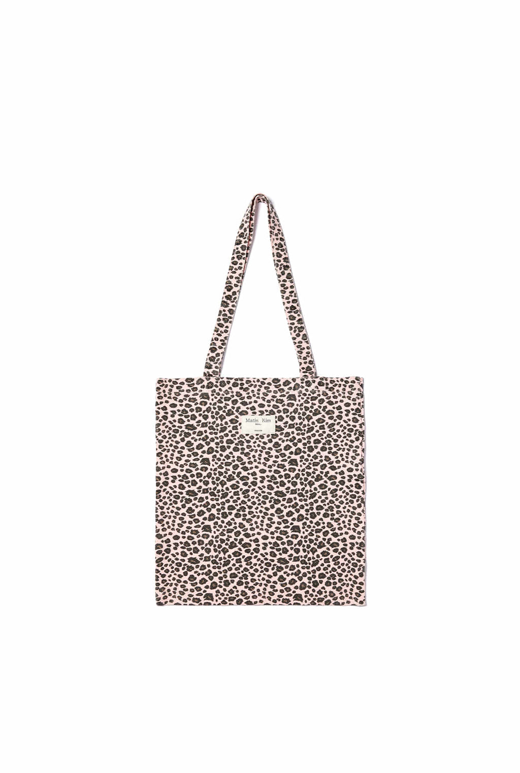[matinkim] MATIN LEOPARD ECOBAG IN PINK