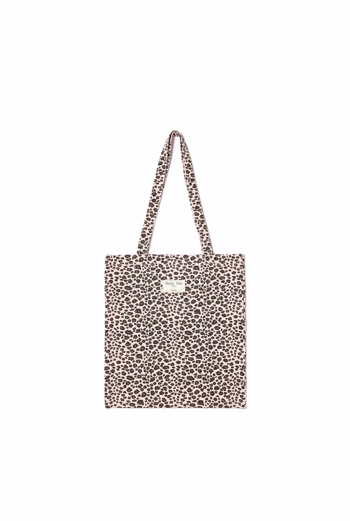 [matinkim] MATIN LEOPARD ECOBAG IN PINK