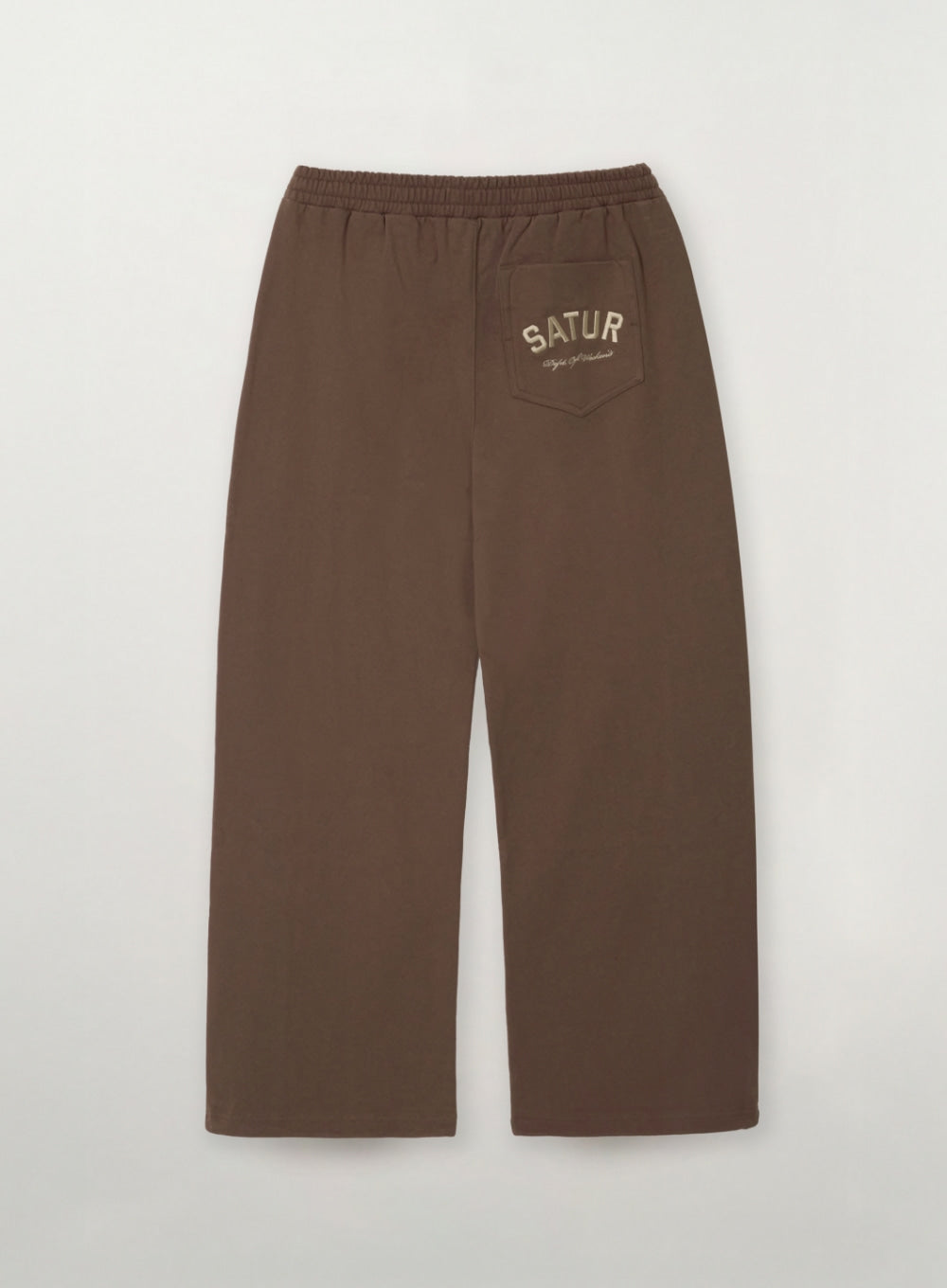 Satur Panel Track Pants - Brown