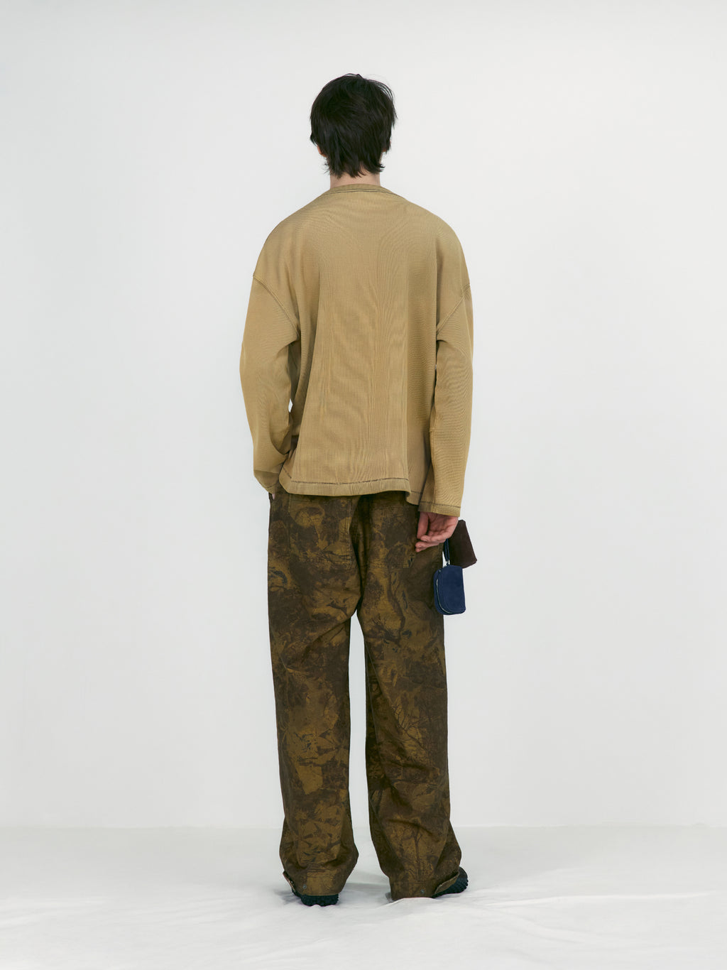low_classic Washed Cotton Wide Pants
Camouflage - View 5