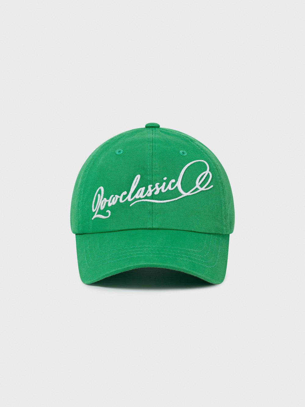 Low Classic Wave Logo Cap Green