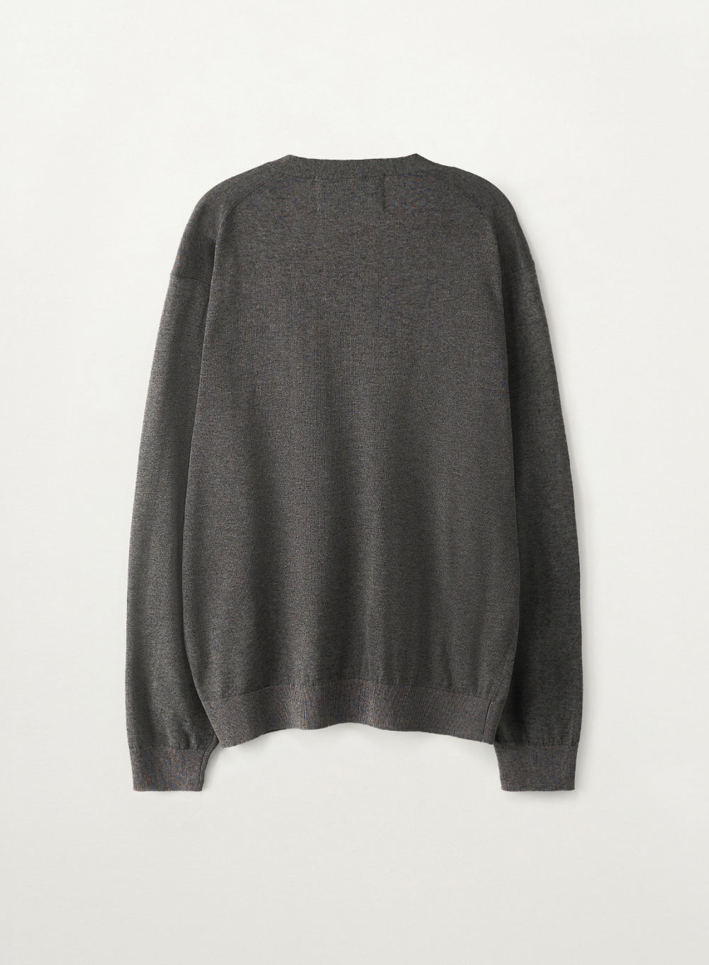 Satur Loren Linen Blend Cardigan - Charcoal