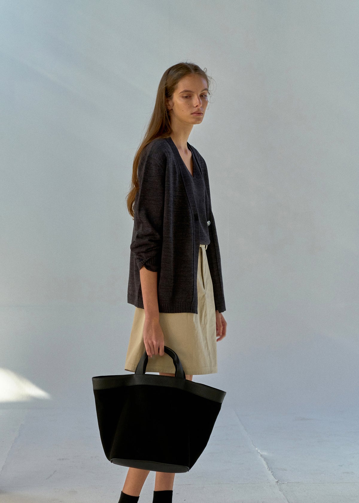 Nothing Written 1967 tote bag-Small (Black)