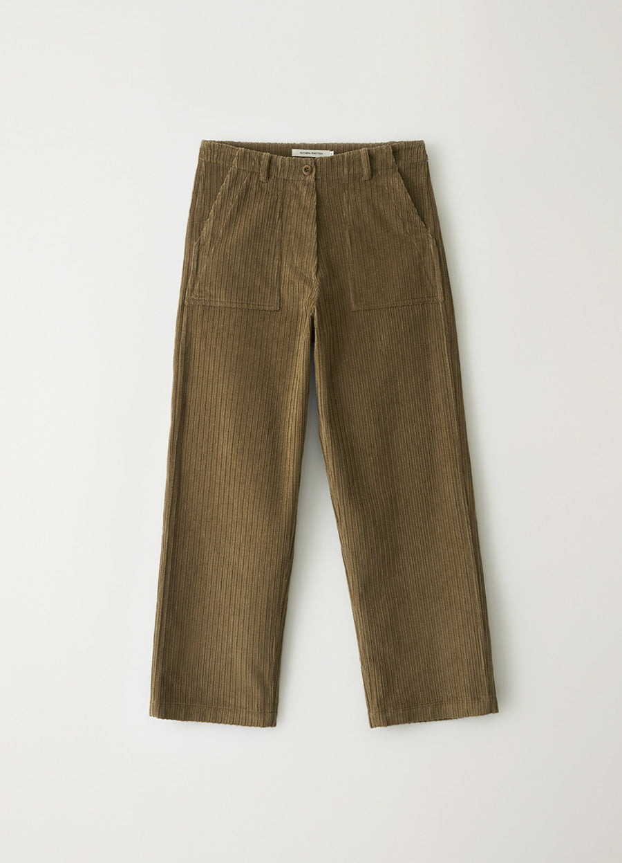 Nothing Written Double folded corduroy pants (Camel)