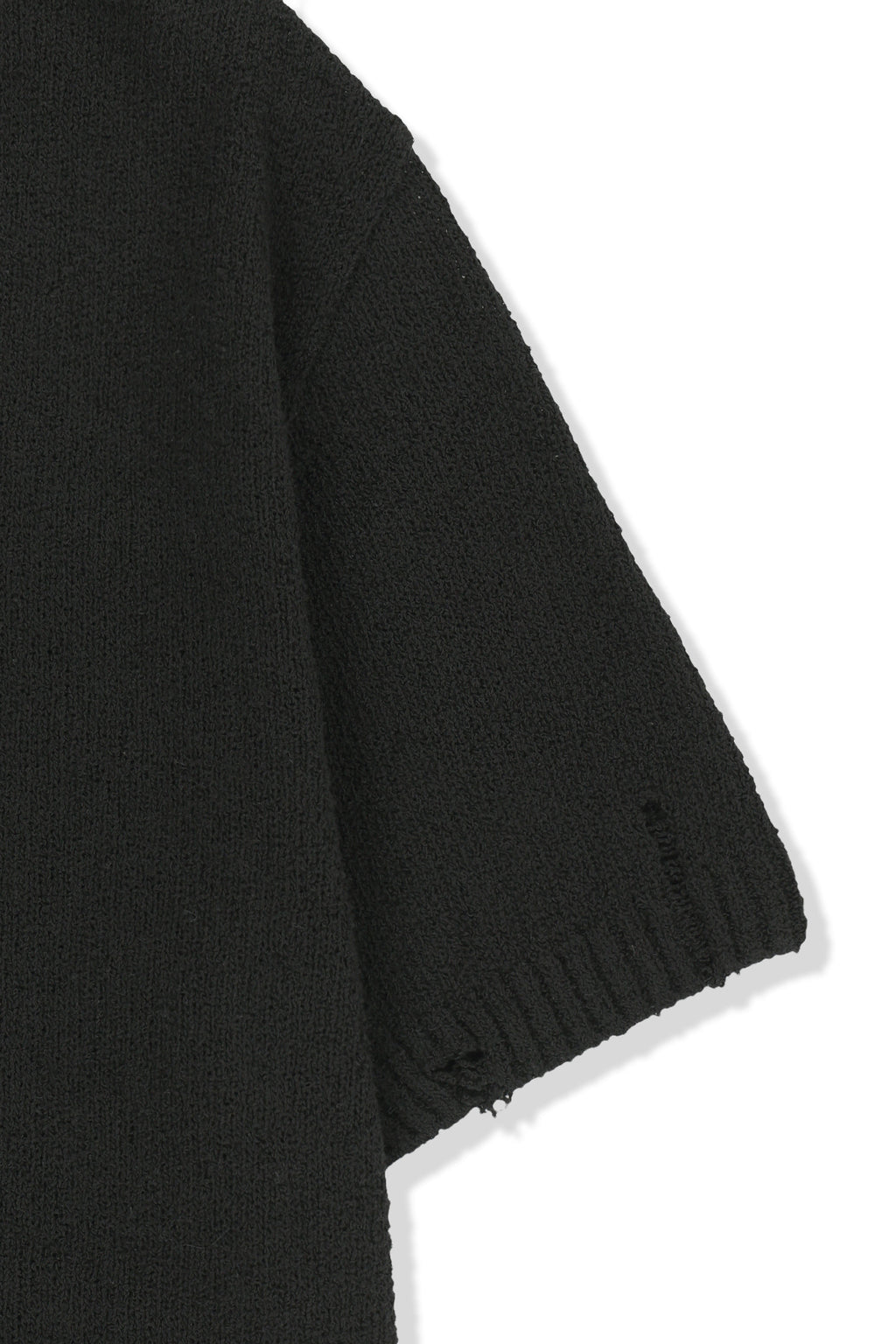 Matinkim Half Sleeve Logo Pullover For Men IN Black