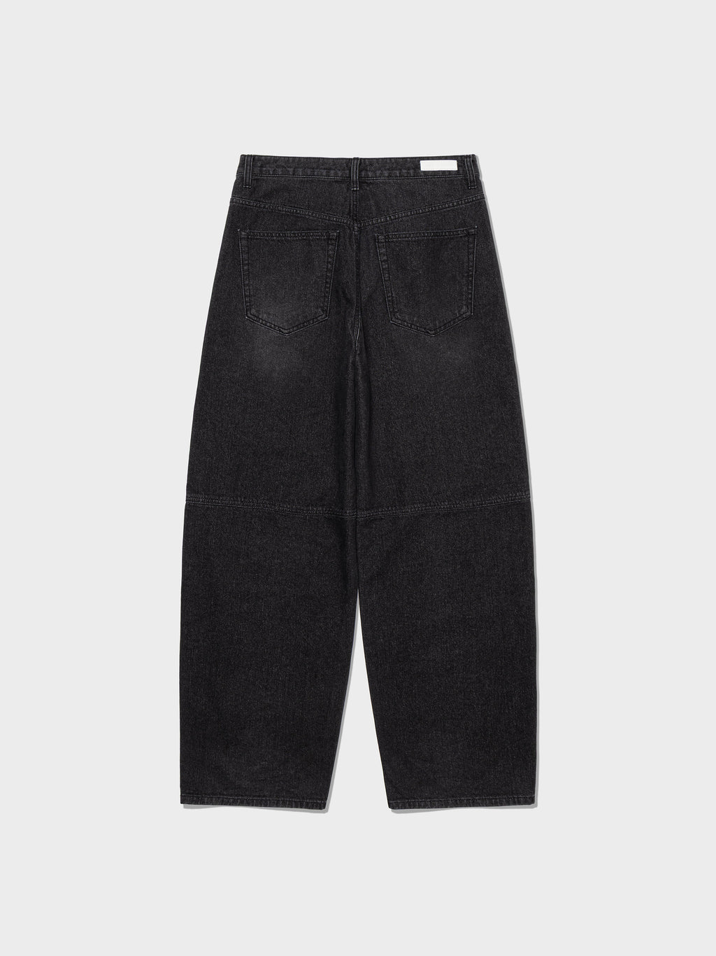 Low Classic Oversized Jeans Washed Black