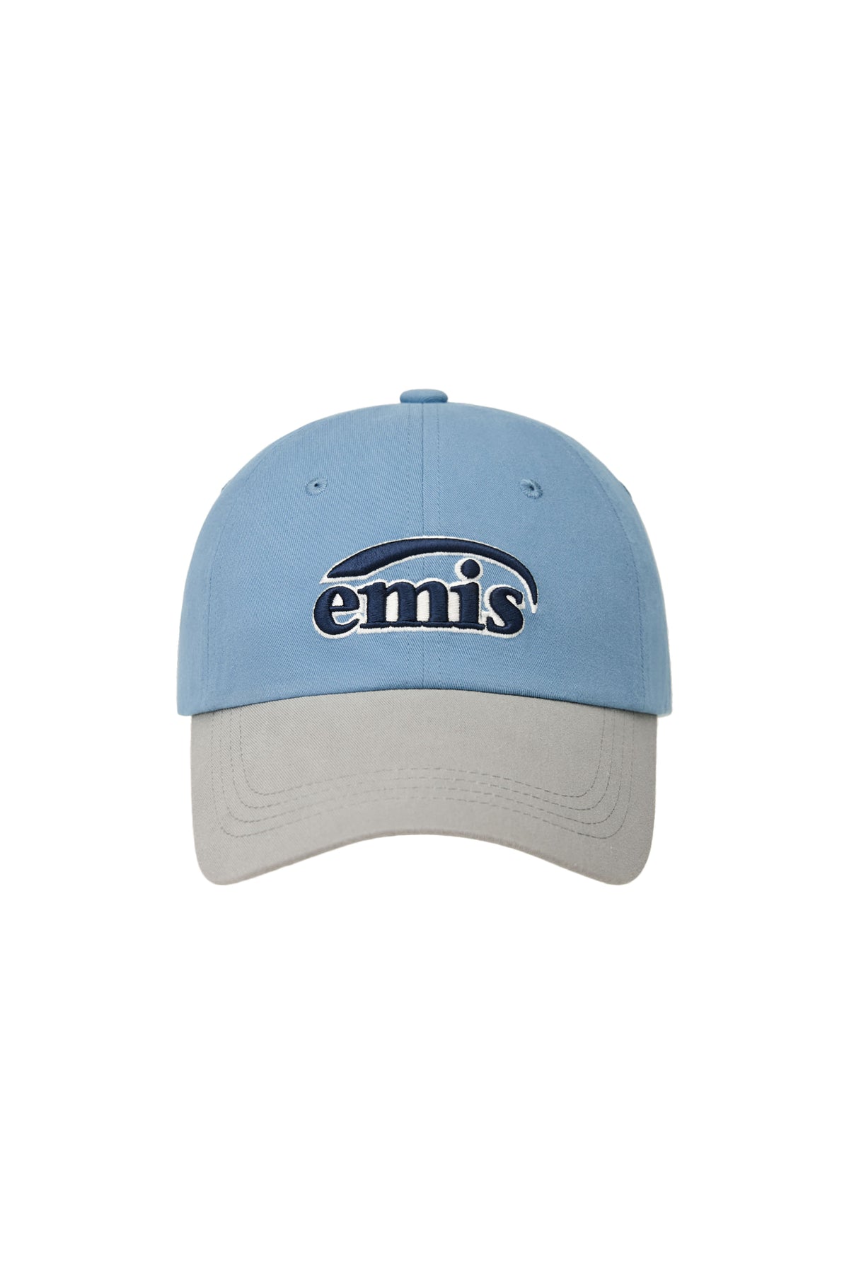 Emis Duo Logo Two Tone Ball Cap-Blue