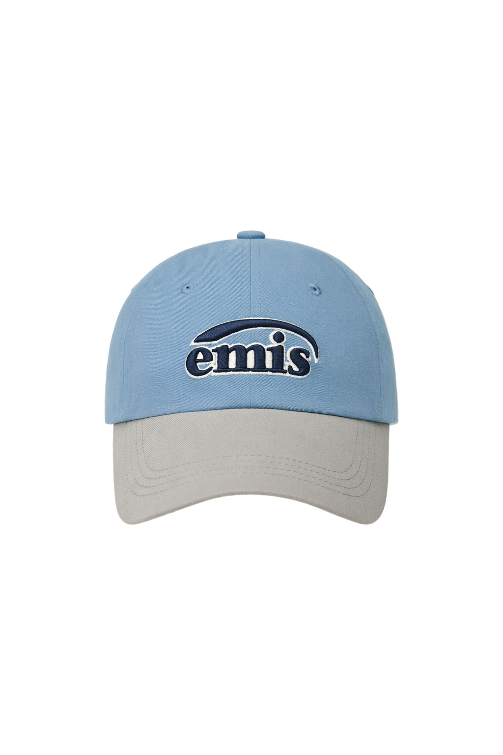 Emis Duo Logo Two Tone Ball Cap-Blue