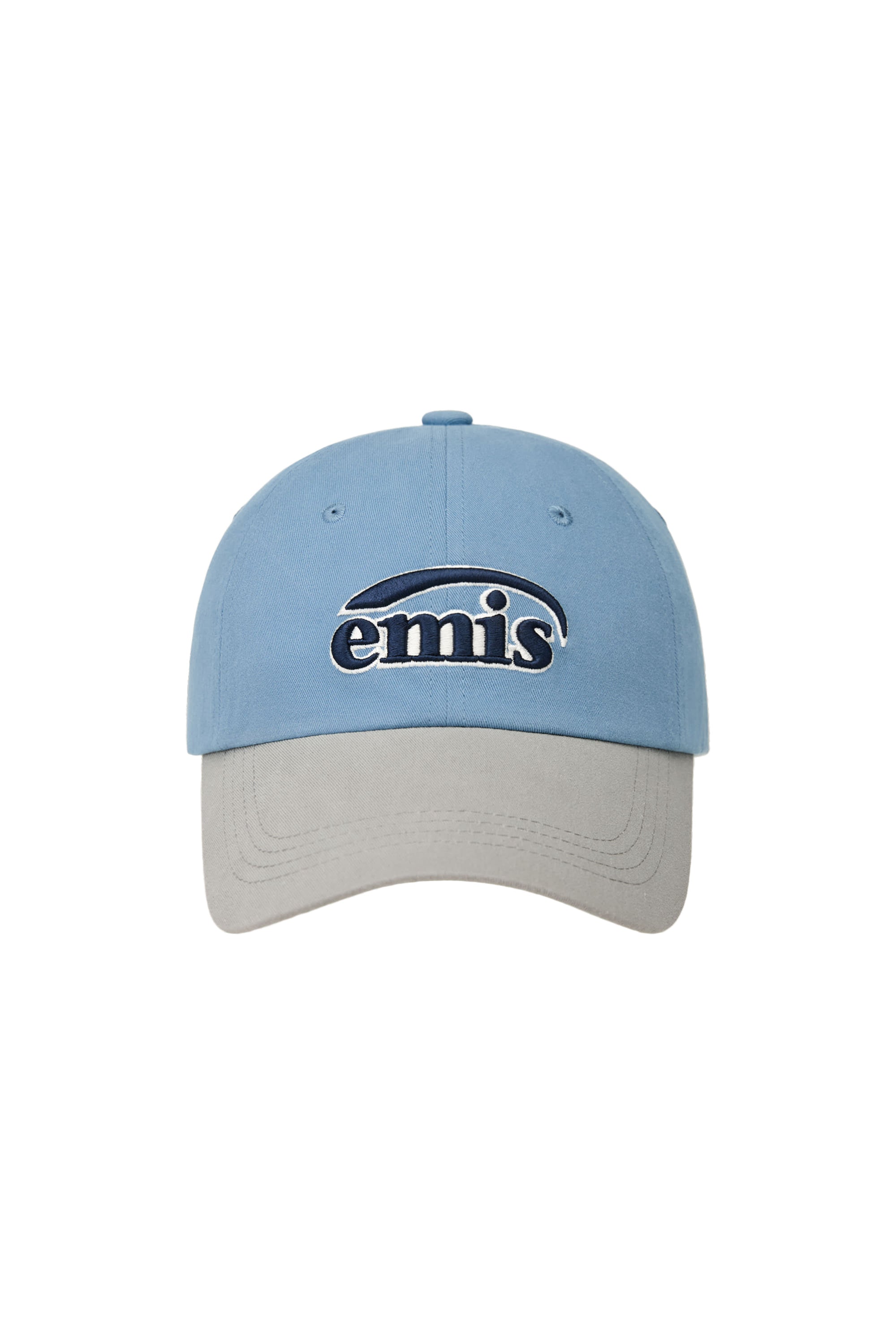 Emis Duo Logo Two Tone Ball Cap-Blue