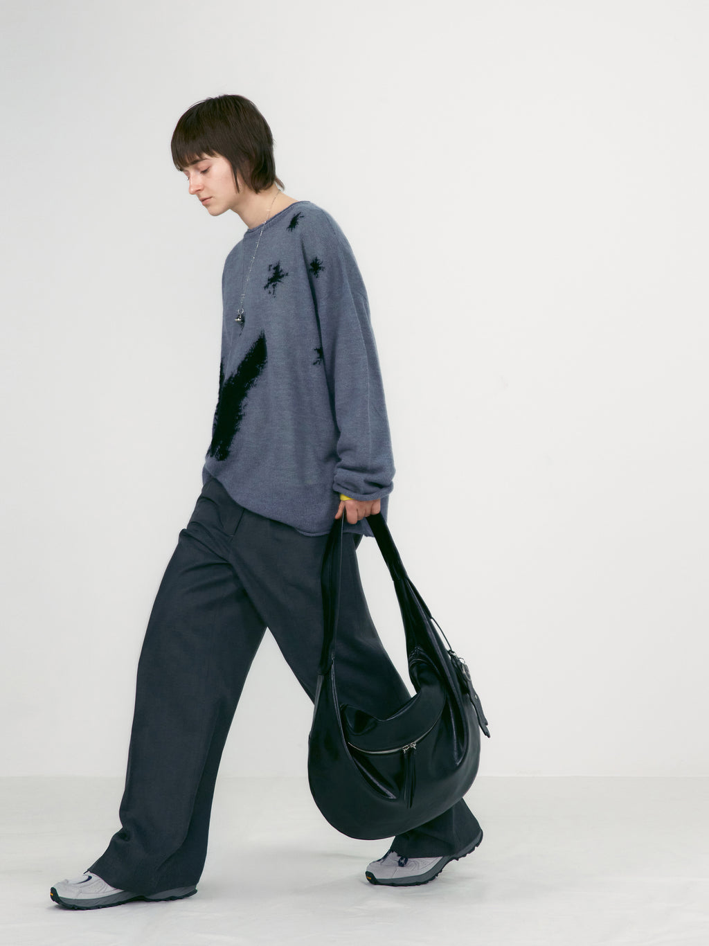 [low_classic] Dandelion Cat Knit
Blue