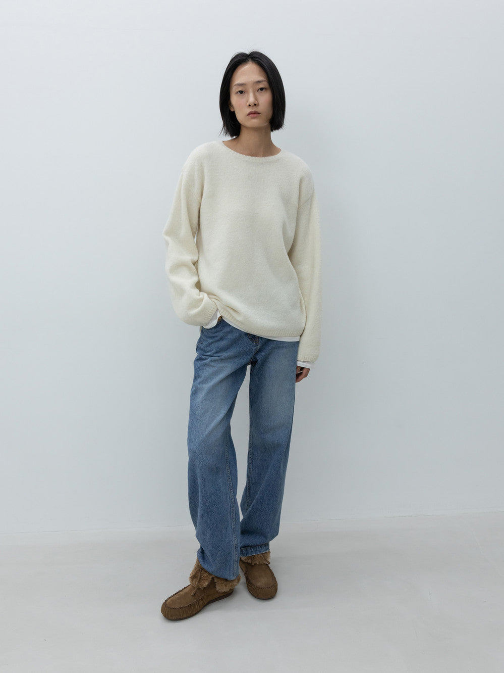 Low Classic Classic Straight-Fit Denim Mid Blue