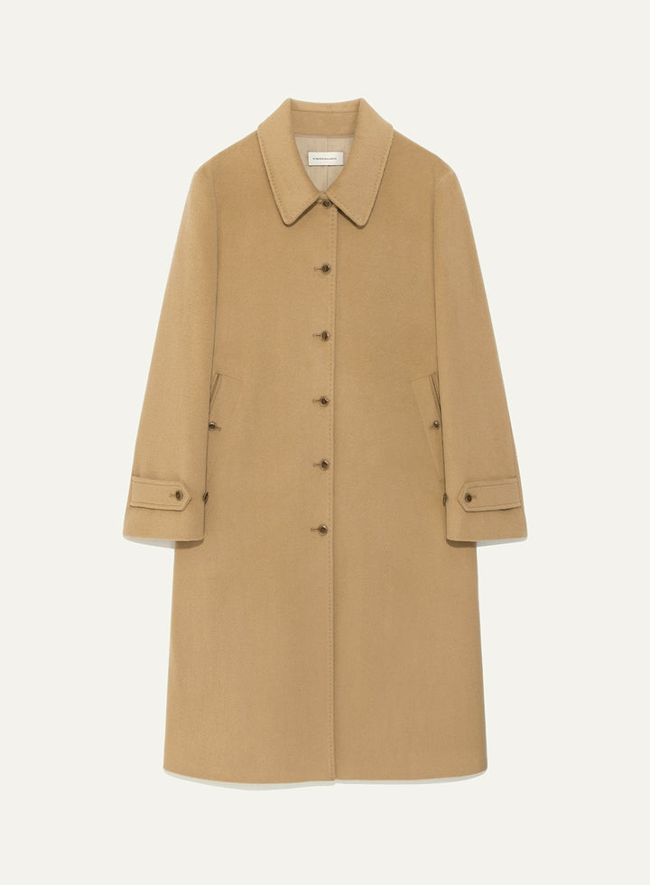 Kindersalmon Courie Coat Oat Latte