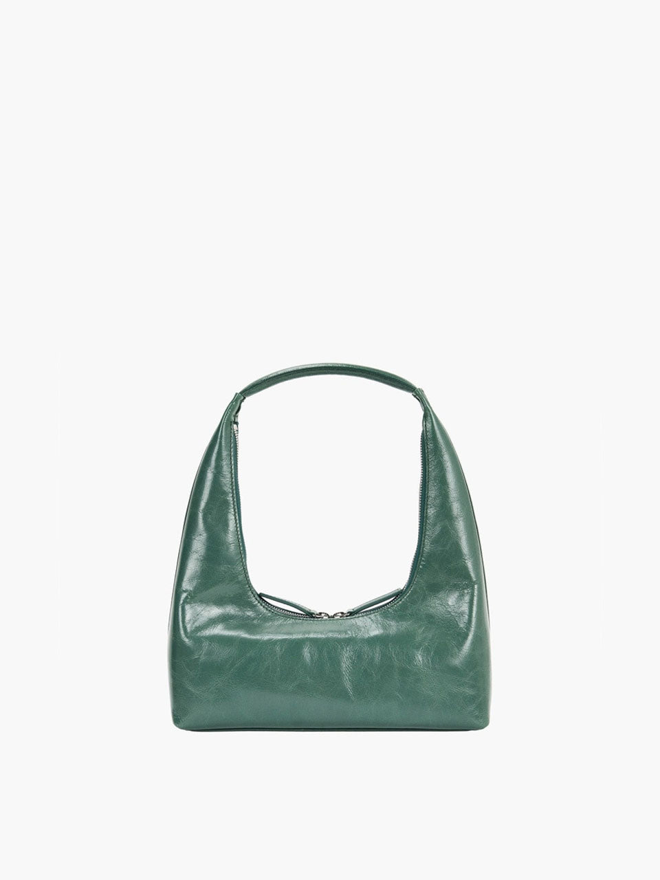 Margesherwood Hobo Shoulder hunter green crinkle