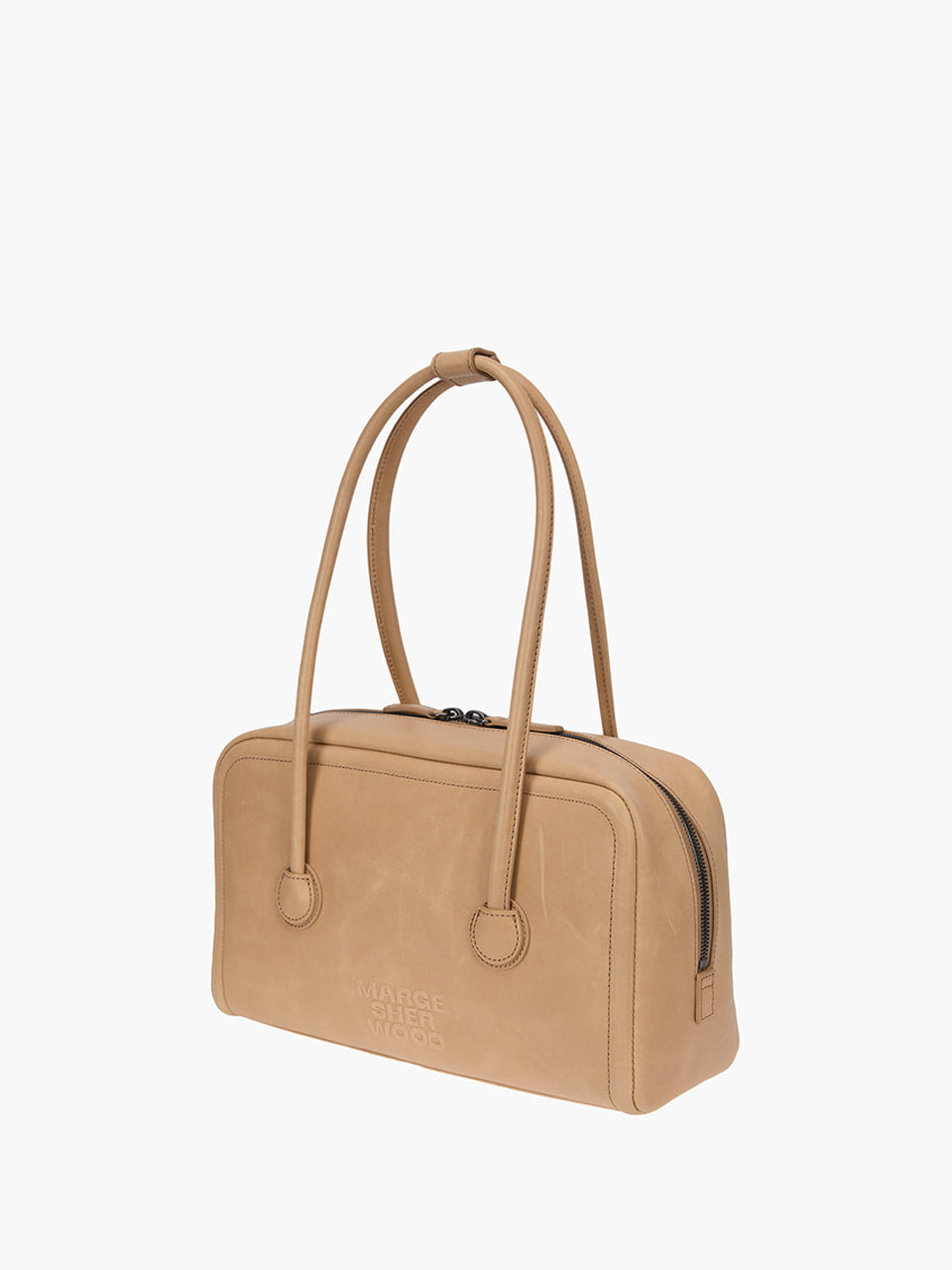 Margesherwood Soft Boston Small french beige pull-up