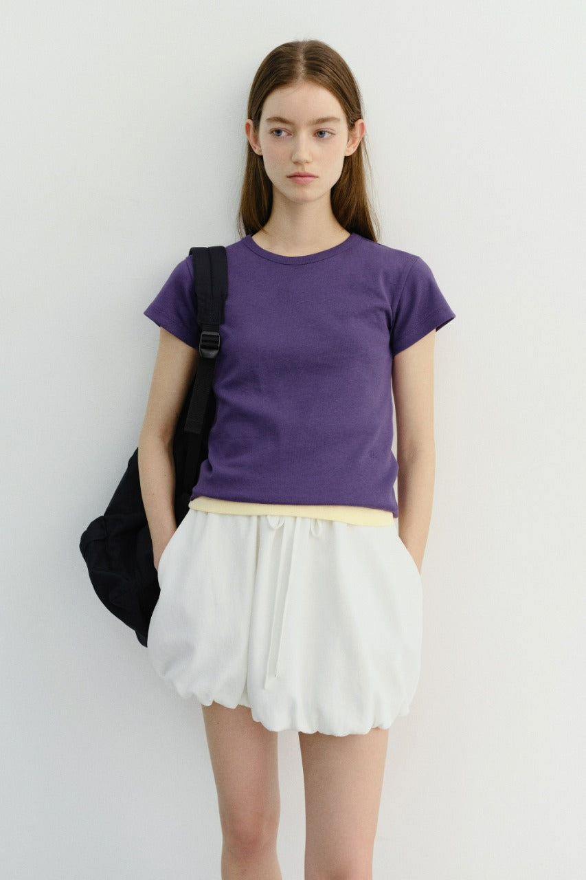 Dunst Essential T-Shirt Plum