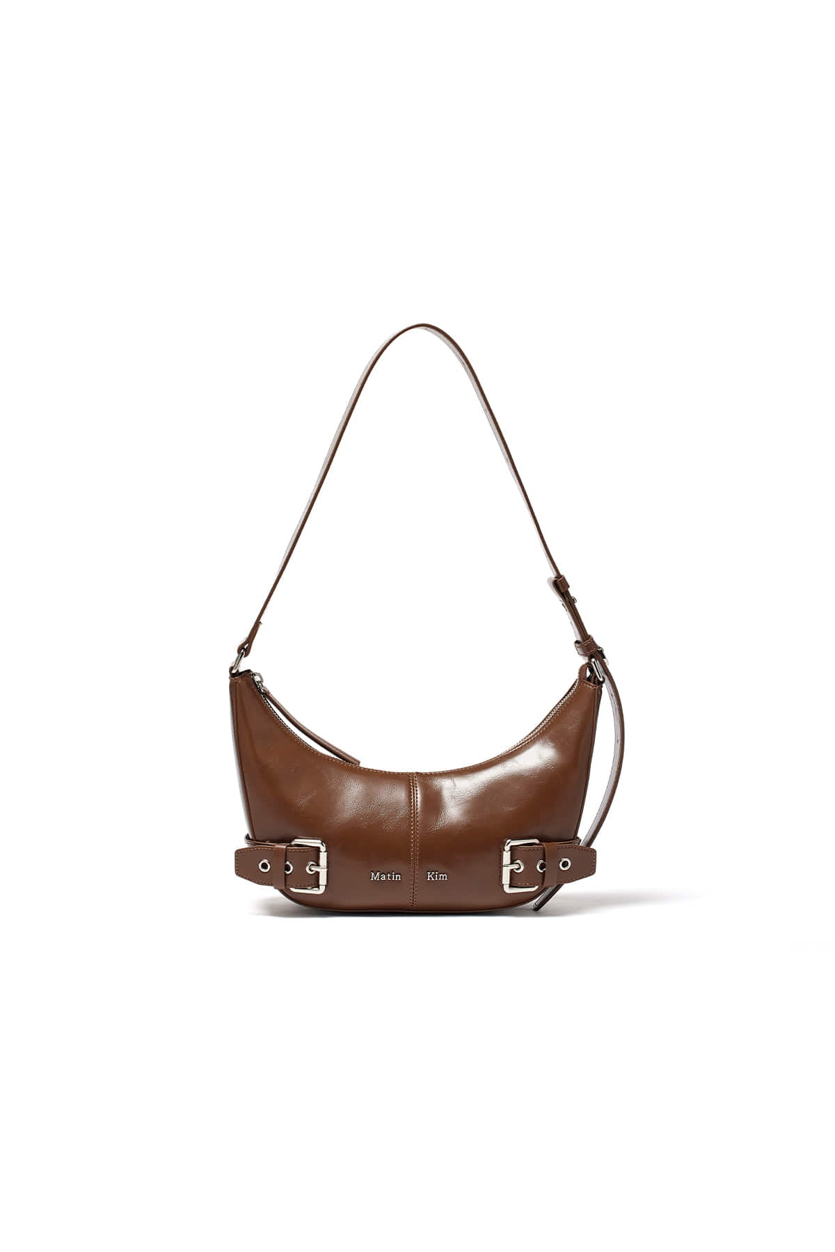 Matinkim Belted Shoulder Bag IN Brown