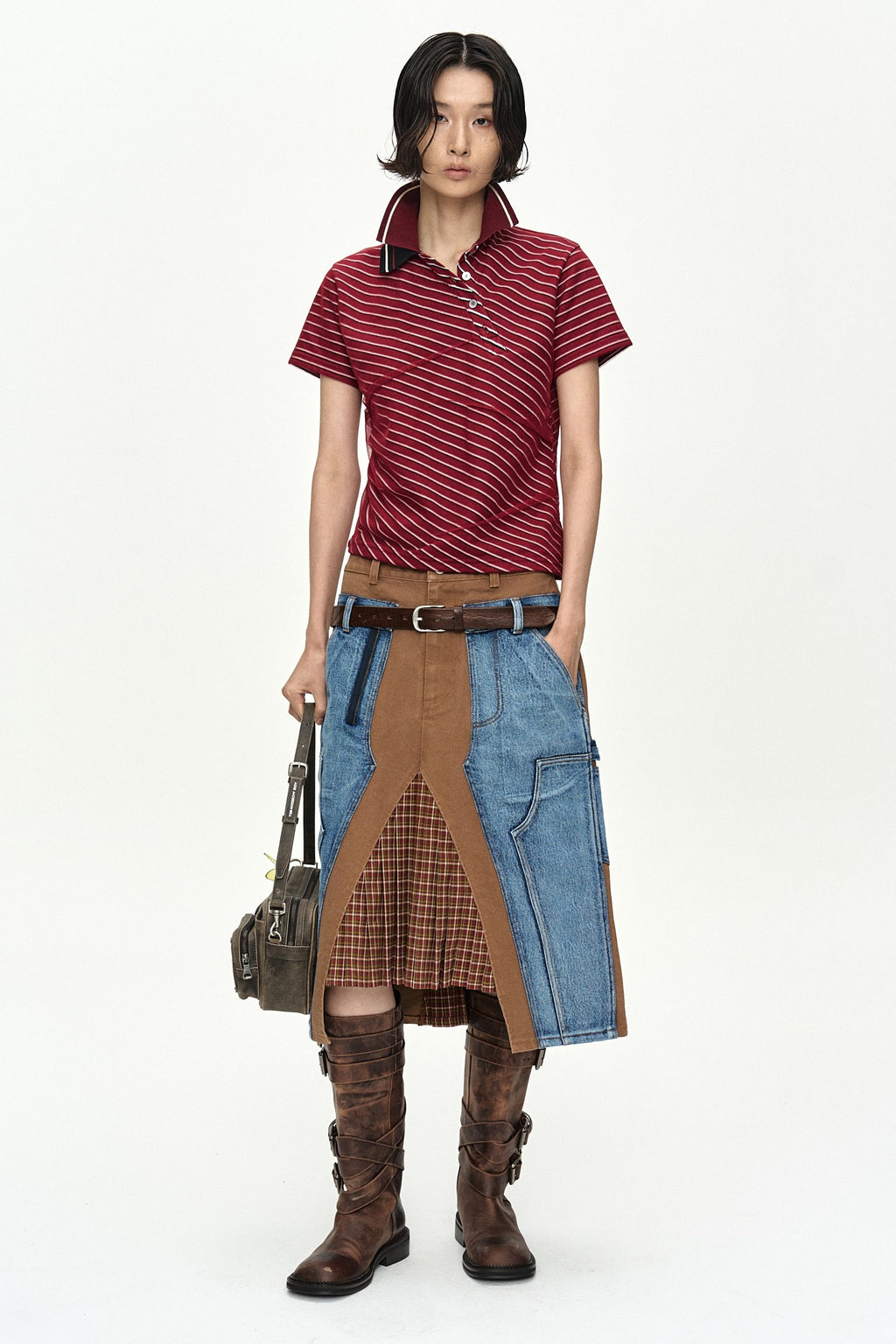 Andersson Bell Twisted PK Polo Top