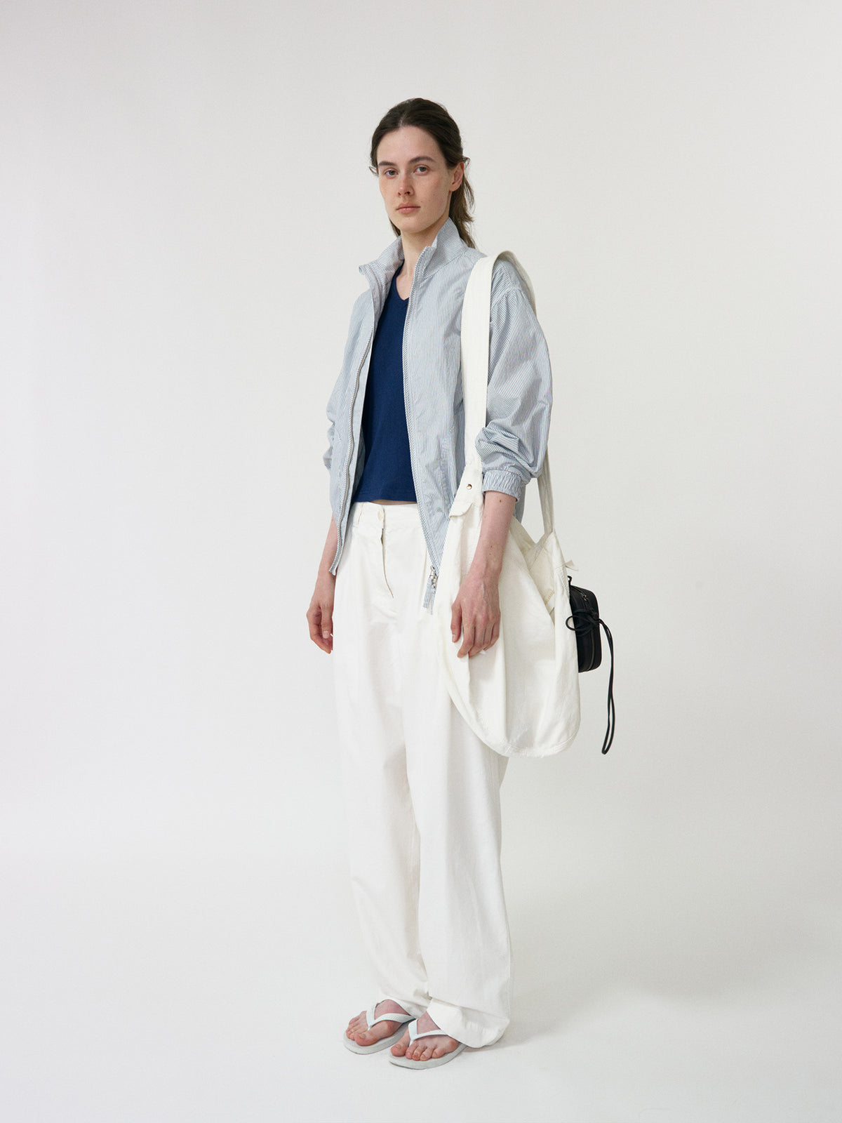 Nothing Written Linen cross bag (White)