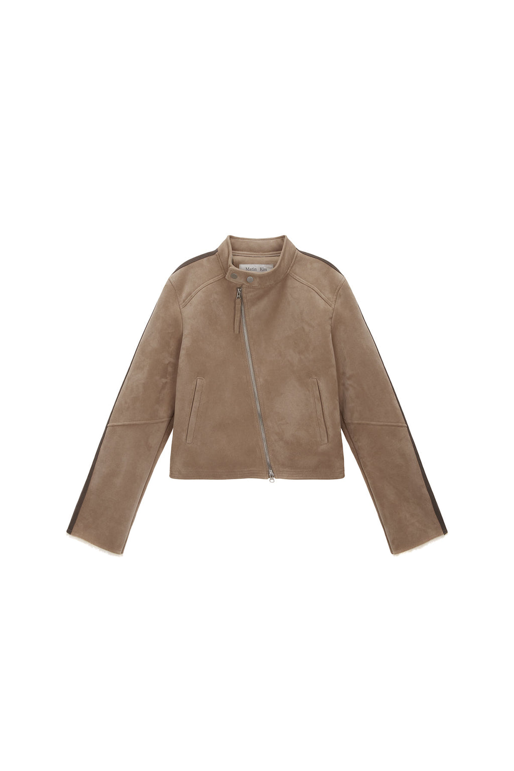 Matinkim Suede Racing Mustang Jumper IN Beige