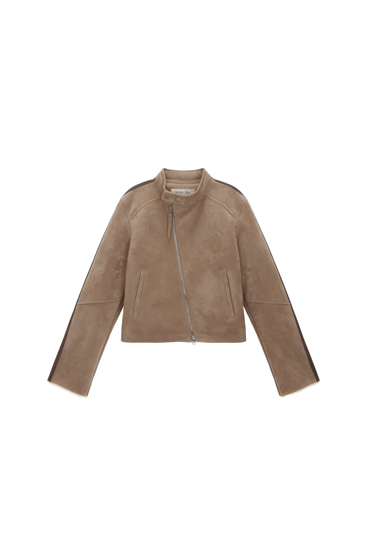 Matinkim Suede Racing Mustang Jumper IN Beige
