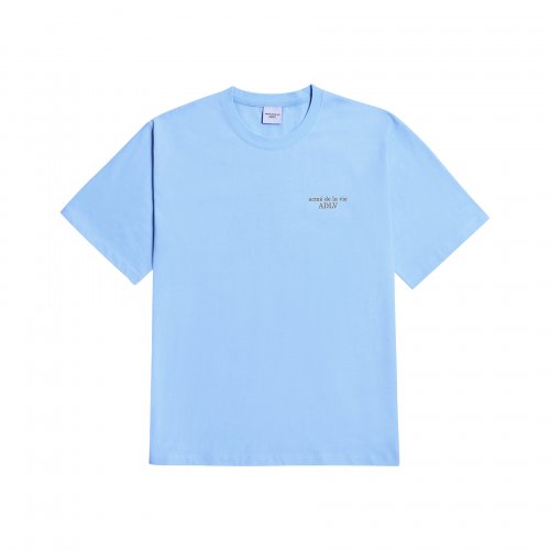 ADLV BASIC SHORT SLEEVE T-SHIRT 2 SKY BLUE