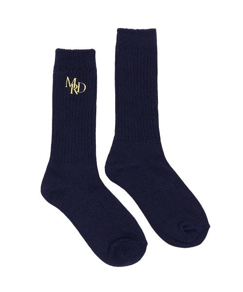 SOCKS MRD LOGO_NAVY YELLOW