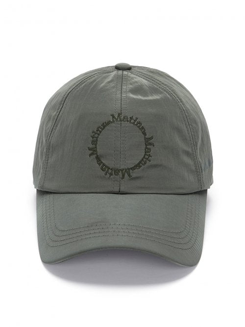 CRISP LOGO BALL CAP IN GREEN