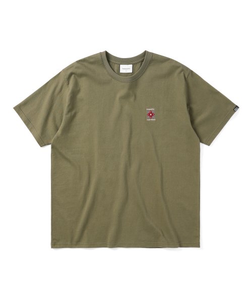 SNOWFLAKE TEE OLIVE