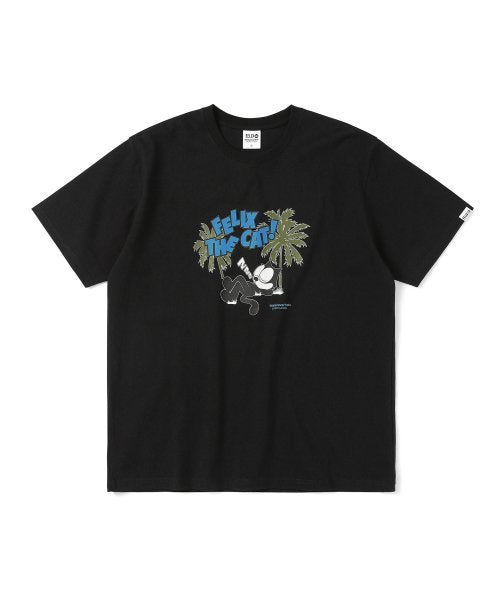 FELIX PALM TREE TEE BLACK