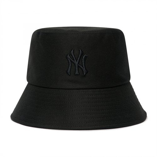 BASIC W BUCKET HAT NY (BLACK)