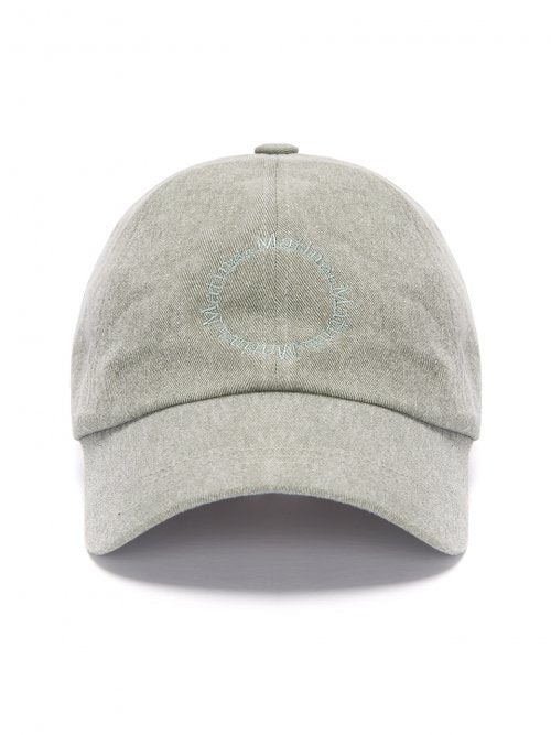 MACARON LOGO BALL CAP IN KHAKI