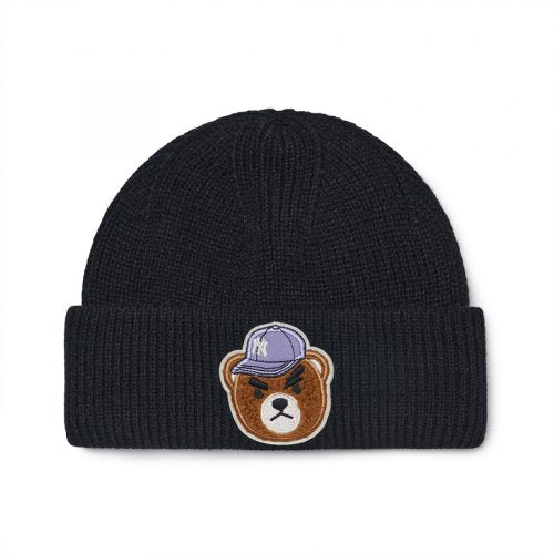 MEGA BEAR BEANIE NY (BLACK)