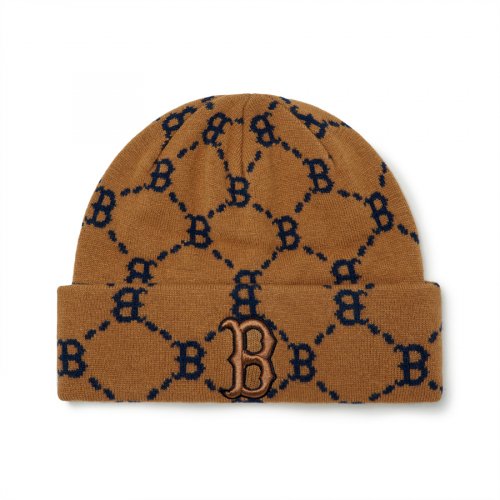 DIA MONOGRAM BEANIE B (D.BEIGE)