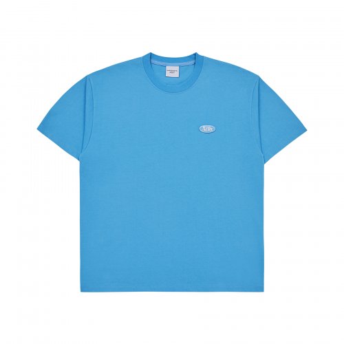 ADLV CIRCLE WAPPEN BASIC SHORT SLEEVE T-SHIRT SKY BLUE