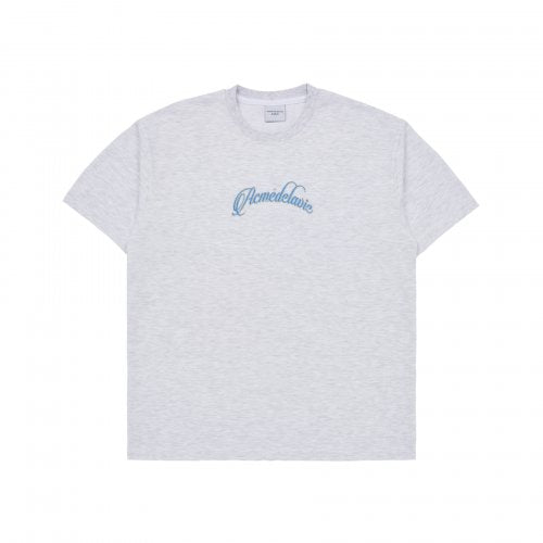 TWINKLE SCRIPT LOGO BASIC SHORT SLEEVE T-SHIRT MELANGE