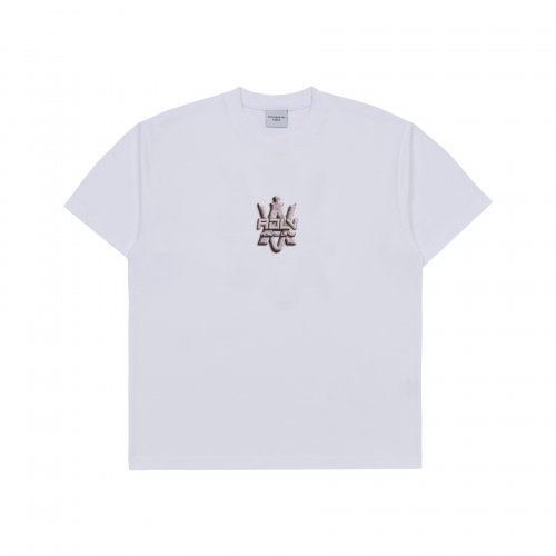 STONE ARTWORK SHORT SLEEVE T-SHIRT WHITE