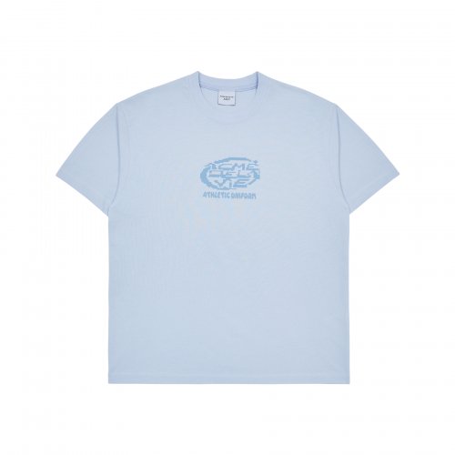 CIRCLE PIXEL LOGO SHORT SLEEVE T-SHIRT SKY BLUE