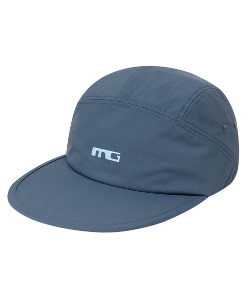 BASIC MG LOGO NYLON CAP ASH BLUE