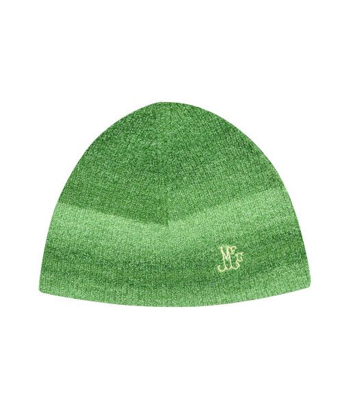 GRADATION KNIT BEANIE GREEN